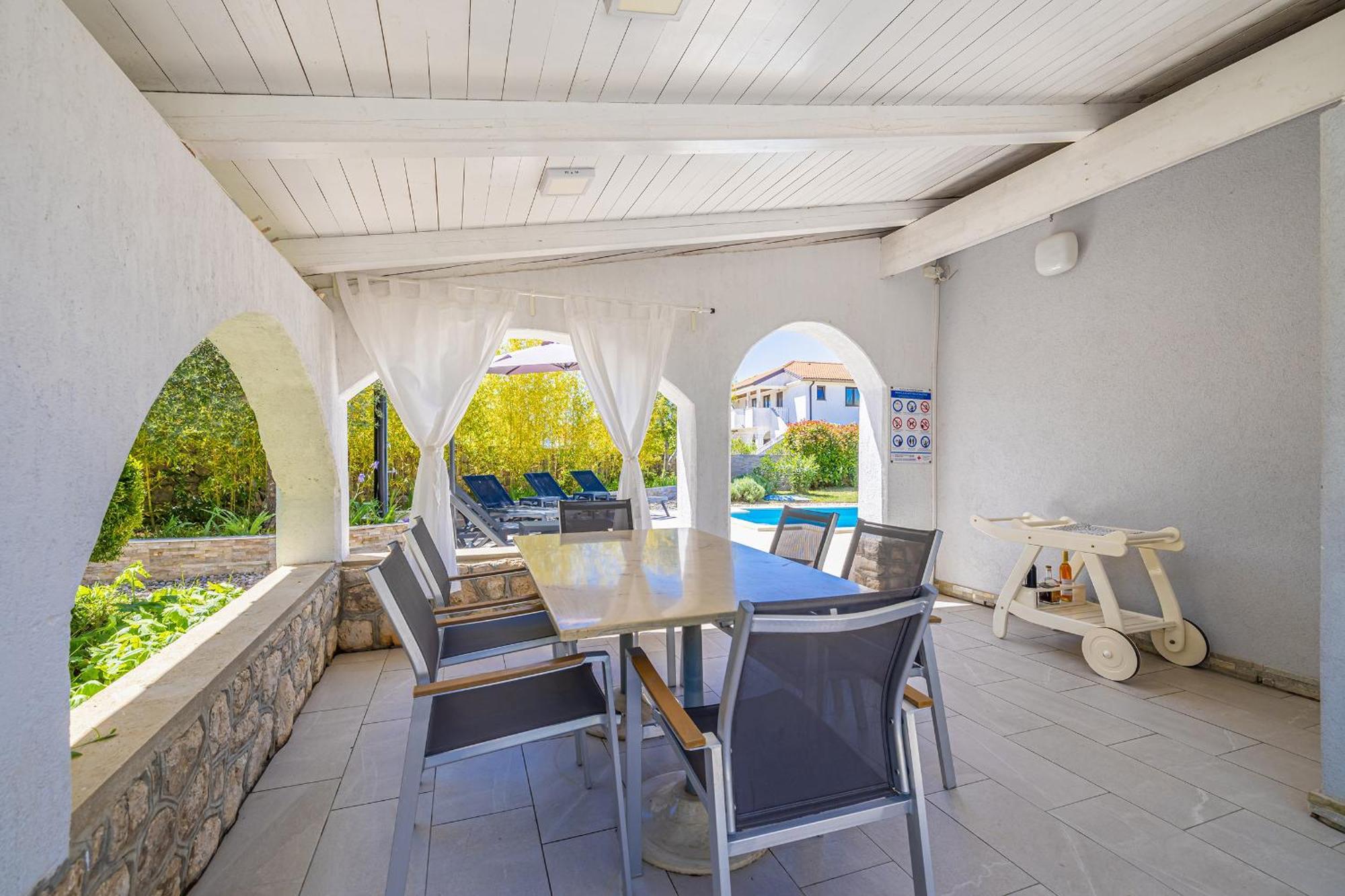 Holiday House Kai With Private Pool ปิเนซิตซี ภายนอก รูปภาพ