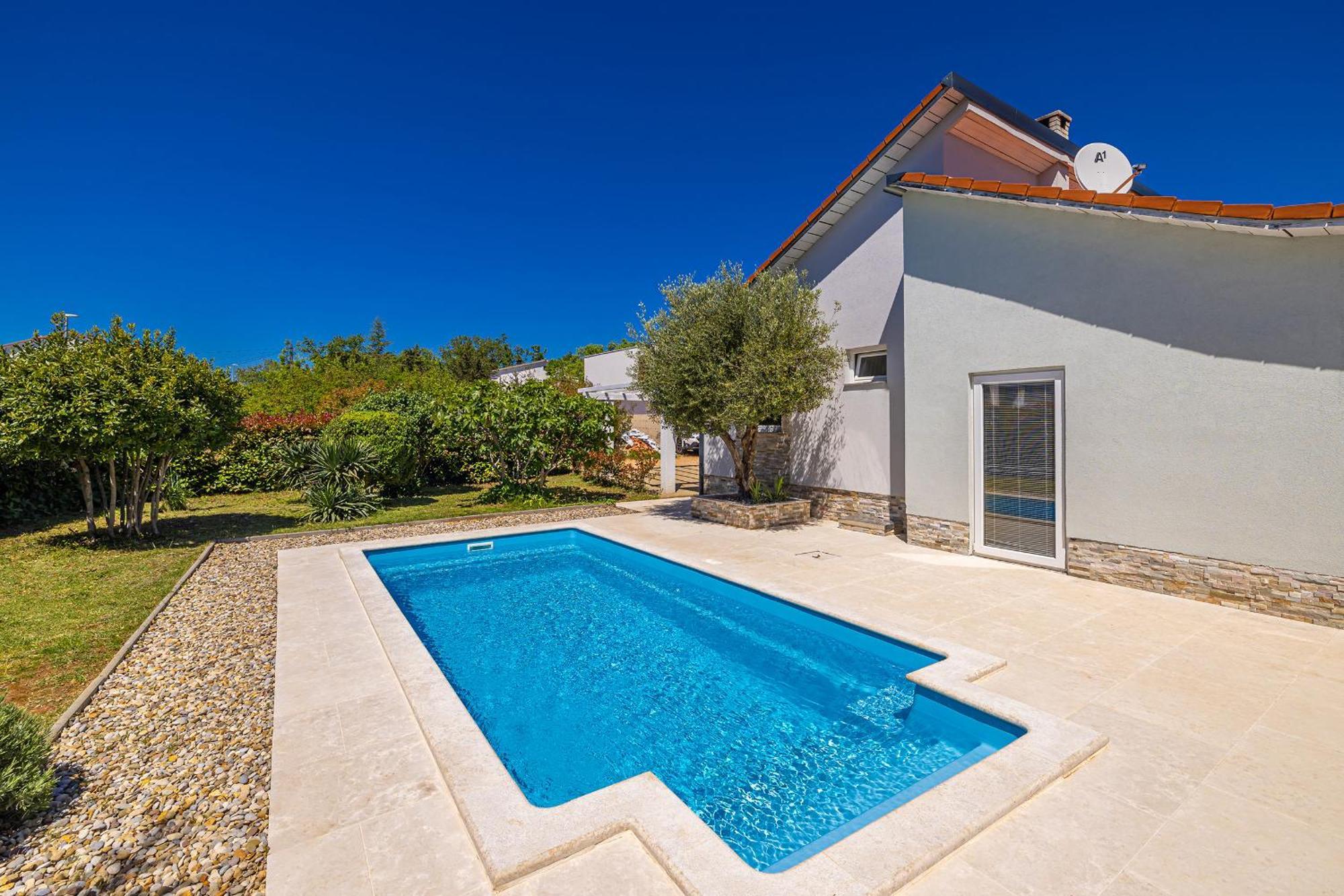 Holiday House Kai With Private Pool ปิเนซิตซี ภายนอก รูปภาพ